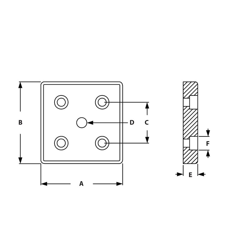 Image of Draw-Base Plates Style 2
