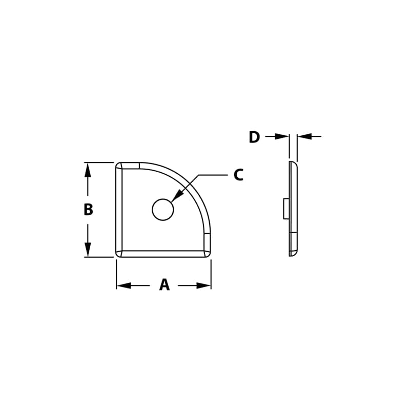 Image of Draw-End Cap Style 5