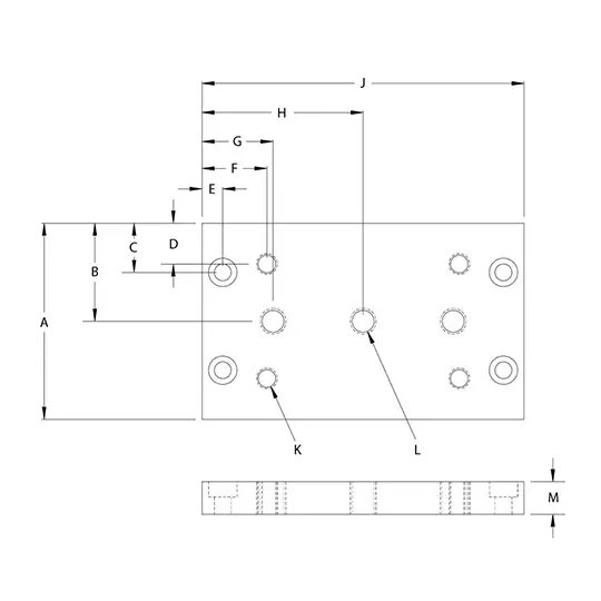 Image of Electric Column Lift Baes Plates